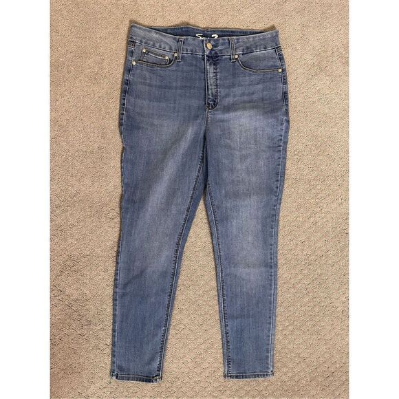 NEW Seven7 Ankle Stretch Jeans SIZE 14 - Picture 1 of 4